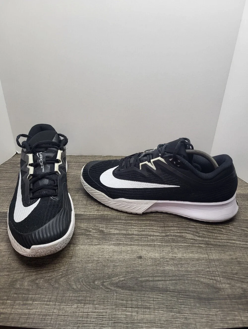 Nike Zoom Vapor Pro 3 Black White Tennis Pickleball Shoes Sneakers Mens Size 11